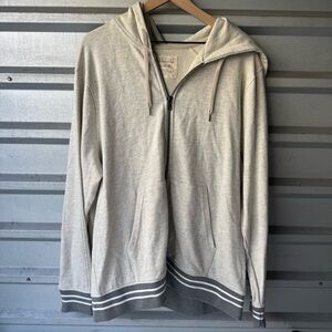NEW FIVE FOUR x NICK WOOSTER GRAY HOODIE JACKET SZ 2XL